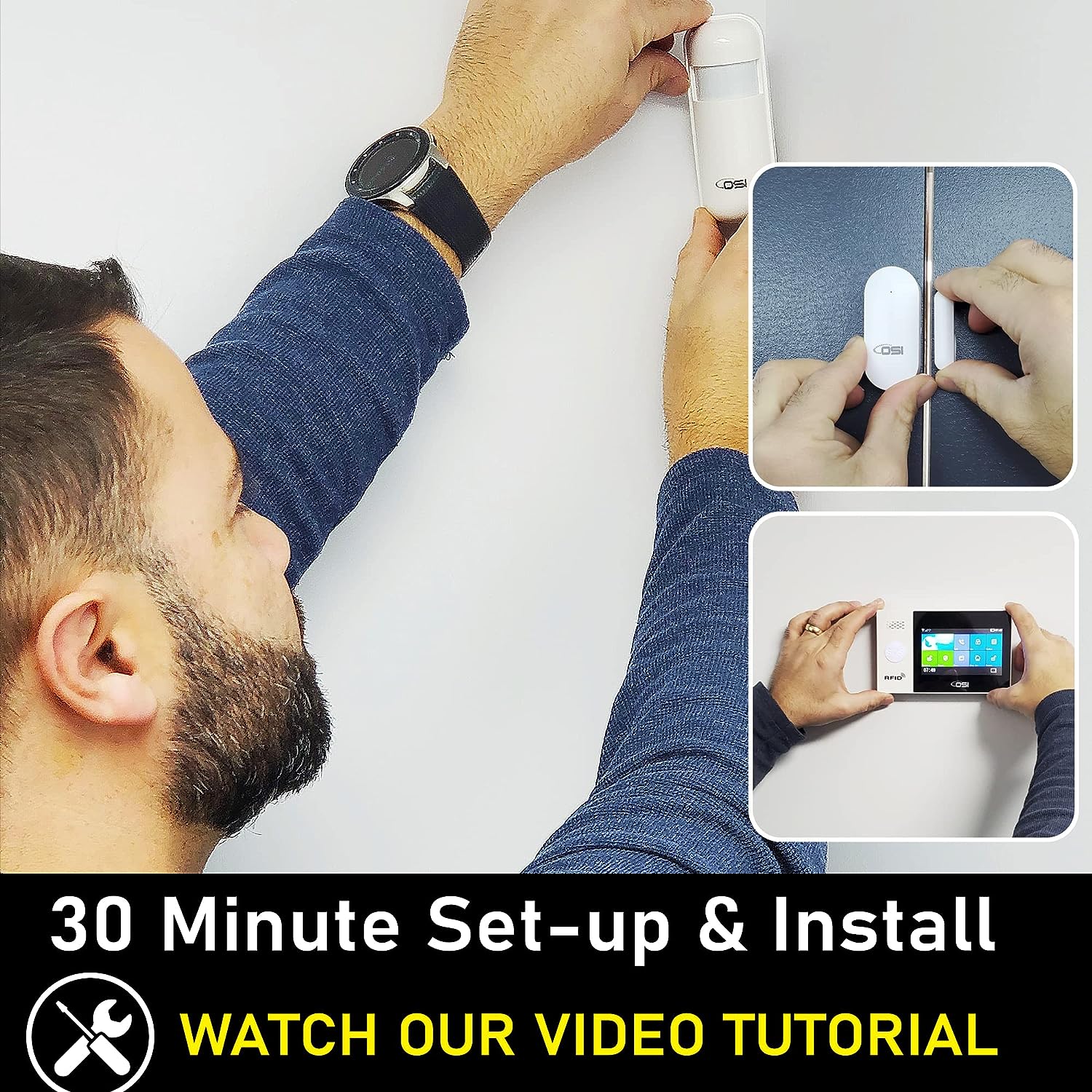 OSI Wireless WiFi Smart Home Security DIY Alarm System Review