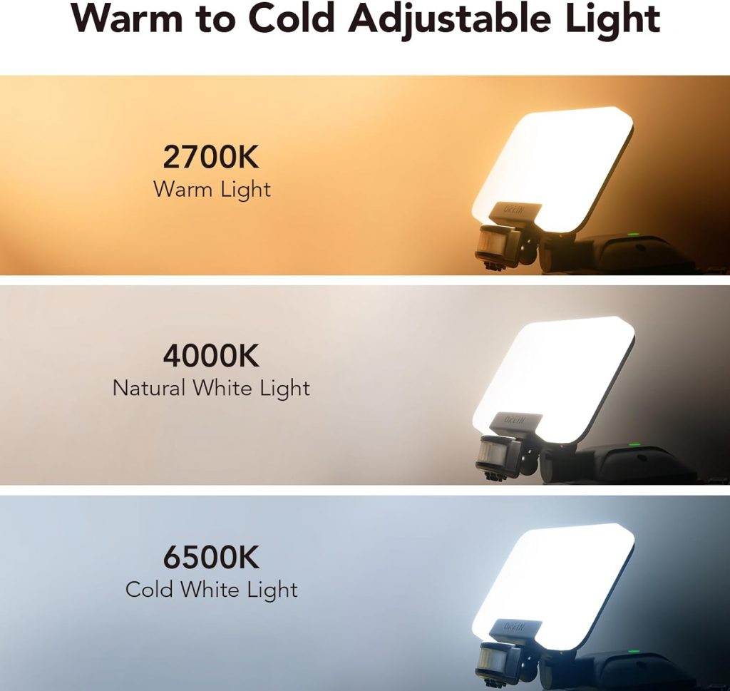 OREiN Motion Lights for Outside, 3500LM/35W Warm to Cold Adjustable Motion Sensor Outdoor Lights, LED Flood Lights Outdoor Security Light with Dim Dusk to Dawn, IP65 Waterproof,1 Pack (Hardwired) OREiN Motion Lights for Outside, 3500LM/35W Warm to Cold Adjustable Motion Sensor Outdoor Lights, LED Flood Lights Outdoor Security Light with Dim Dusk to Dawn, IP65 Waterproof,1 Pack (Hardwired)